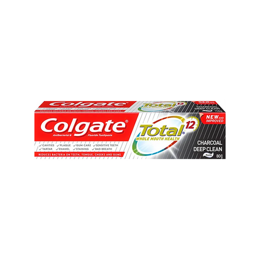 Colgate Total 12 Charcoal Deep Clean Toothpaste 80g
