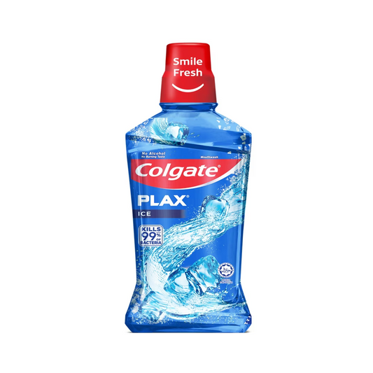 Colgate Plax Ice Mouthwash Light Blue Silver 500ml