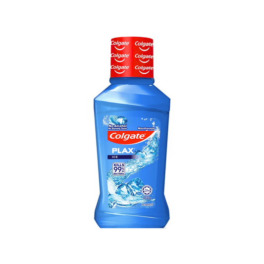 Colgate Plax Ice Mouthwash Light Blue Silver 60ml