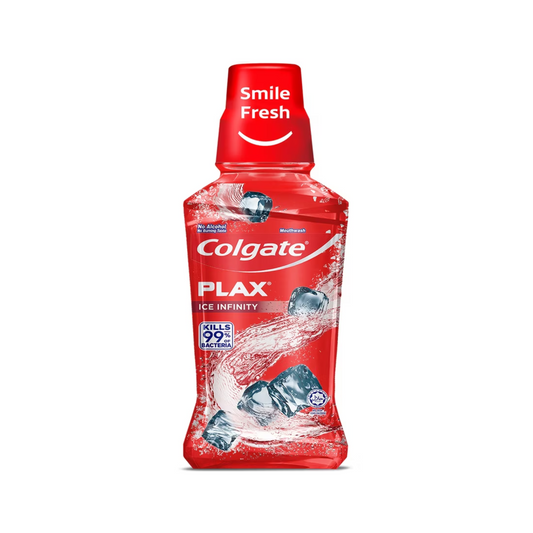 Colgate Plax Ice Infinity Mouthwash Red 250ml