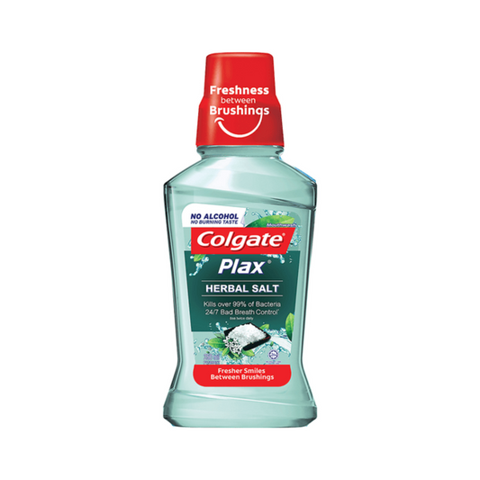 Colgate Plax Herbal Salt Mouthwash 250ml