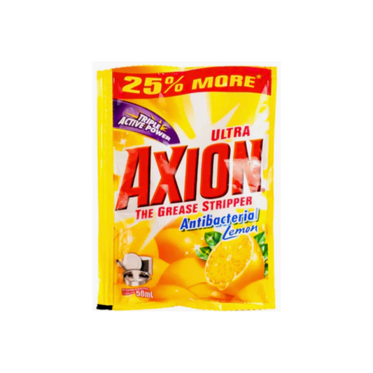 Axion Dishwashing Liquid Antibacterial Lemon 50ml