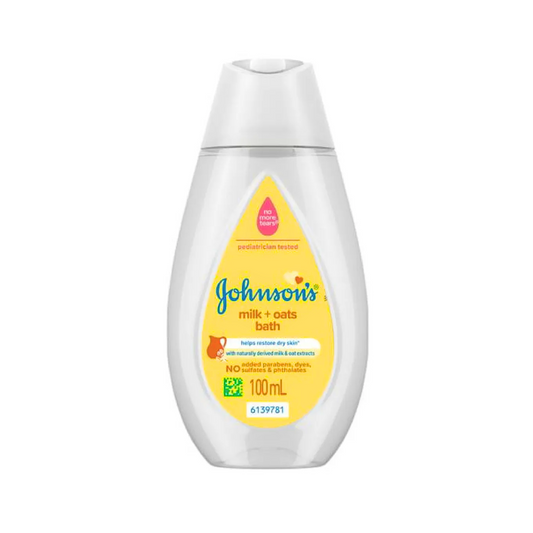 Johnson's Baby Bath Milk + Oats 100ml