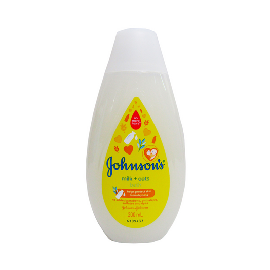 Johnson's Baby Bath Milk + Oats 200ml