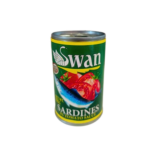 Swan Sardines In Tomato Sauce in Easy Open Can 155g
