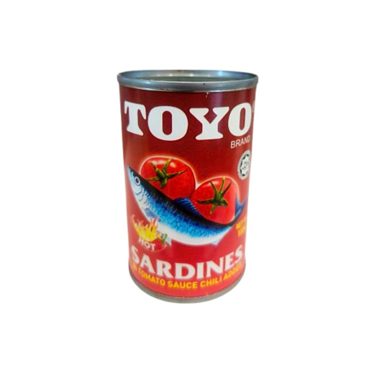 Toyo Sardines Red in Tomato Sauce with Chili 155g