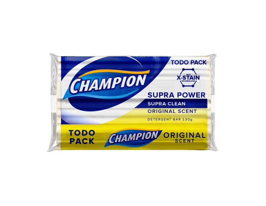 Champion Todo Pack Supra Power Original Supra Clean Bar 130g