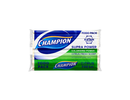 Champion Bar Todo Pack Supra Power Citrus Fresh 130g
