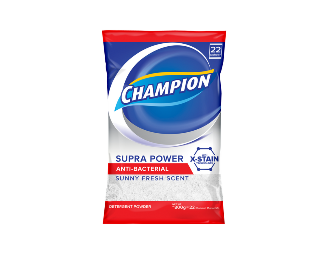Champion Powder Supra Power Sunny Fresh 800g – AAA Shopping Center