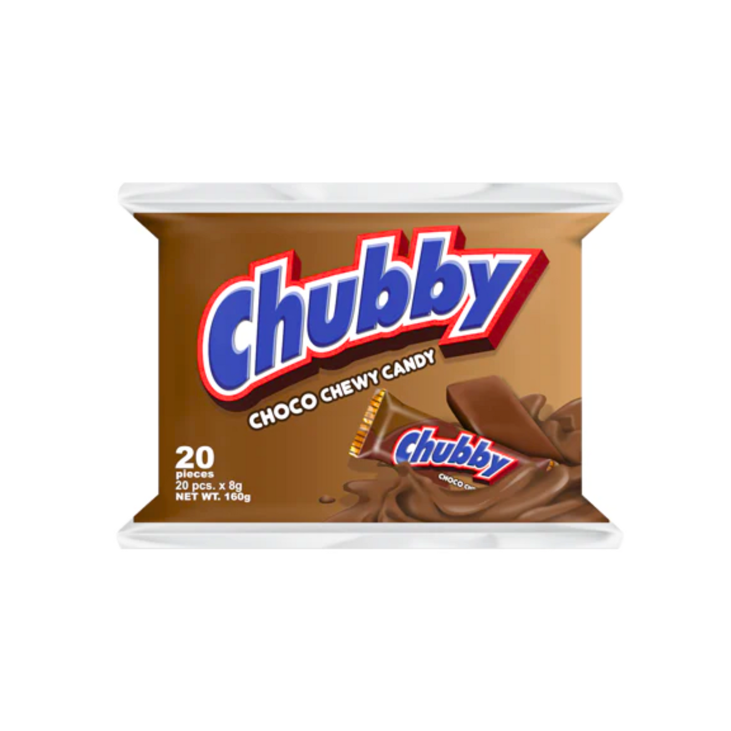 Chubby Chewy Candy Choco 20 pcs