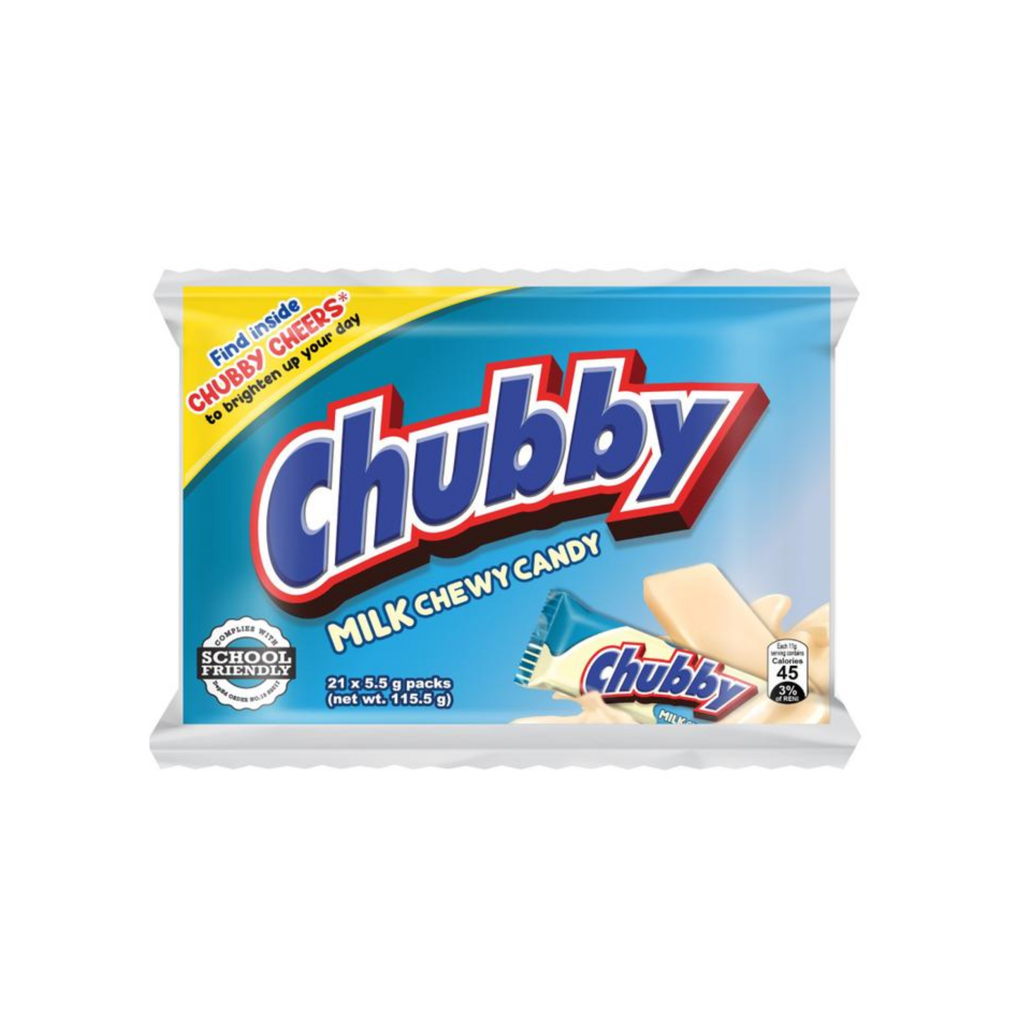 Chubby Chewy Candy Milk 20 pcs