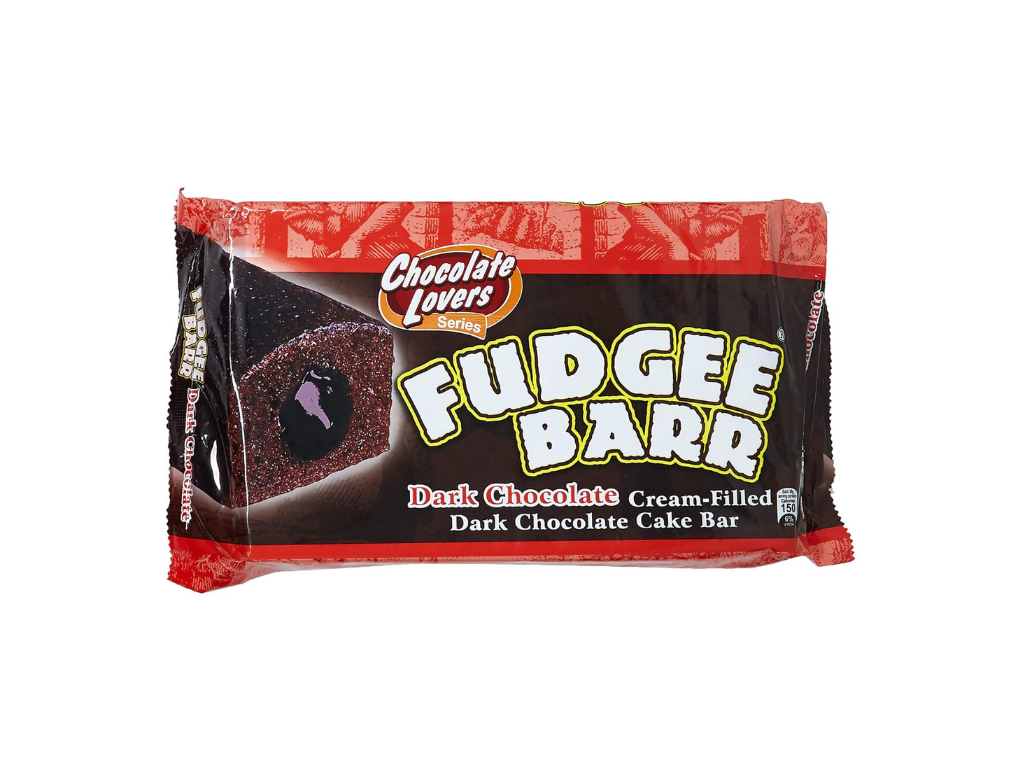 Fudgee Barr Dark Chocolate Cream-Filled Cake Bar 42g x 10 pcs