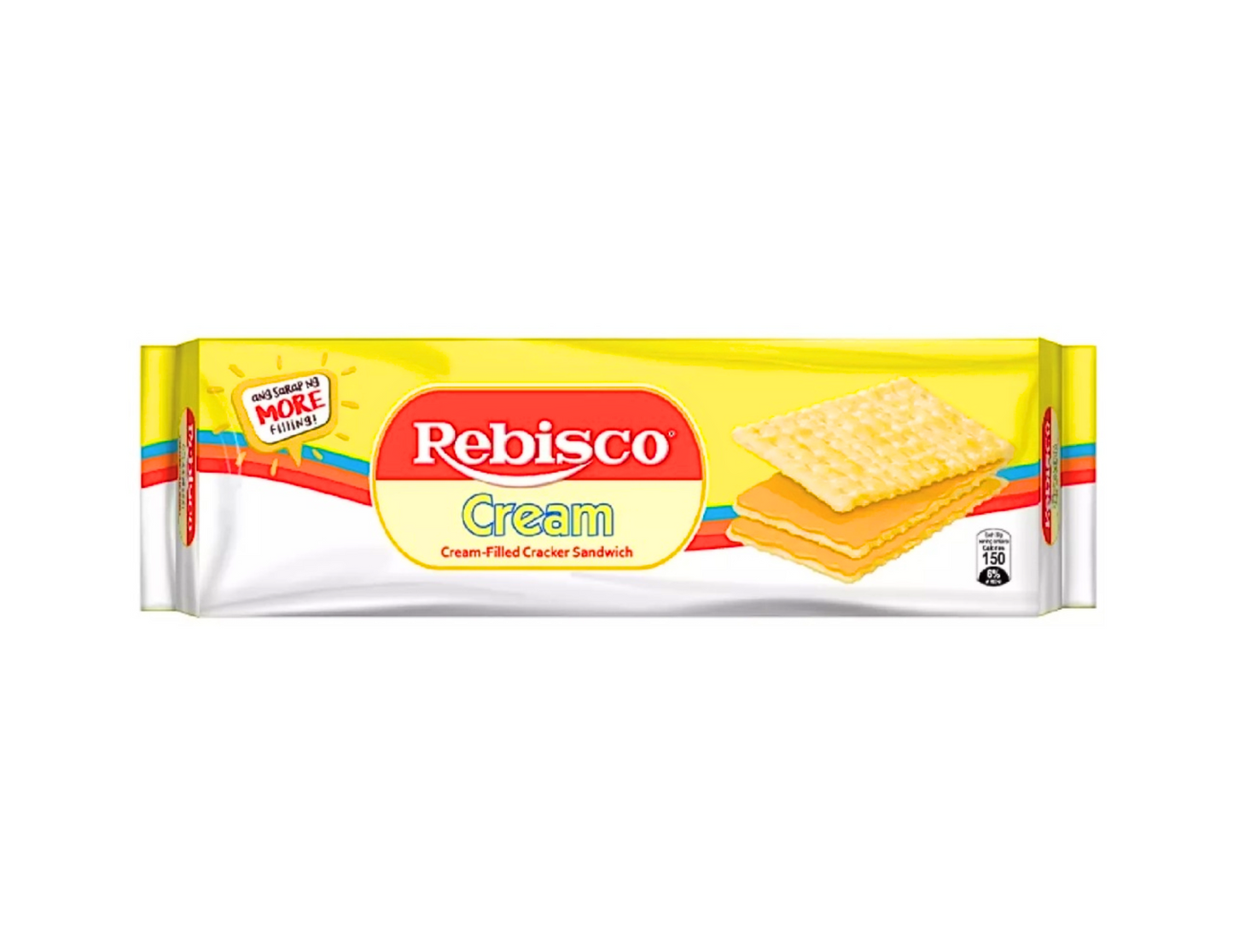 Rebisco Sandwich Cream-Filled Biscuits 34g x 10 pcs