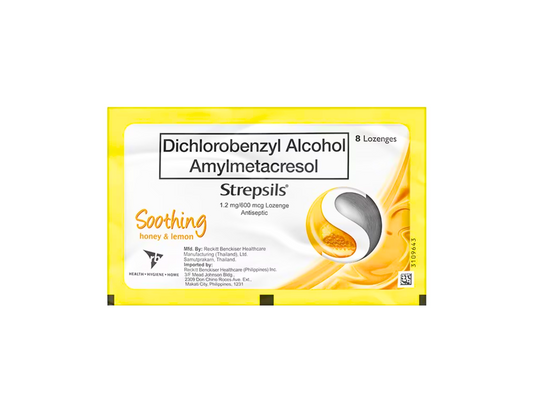 Strepsils Honey Lemon Lozenges 8 pcs