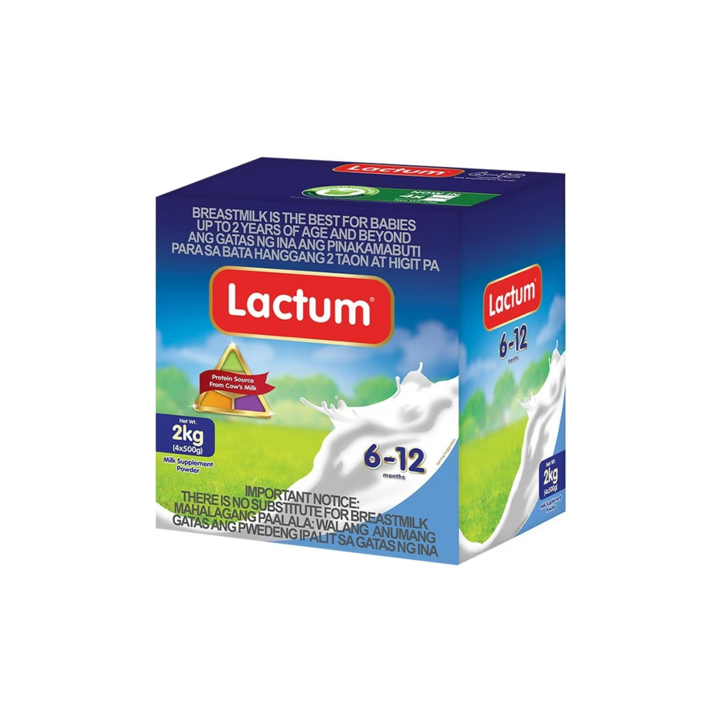 Lactum 6–12 Months Powdered Milk 2kg