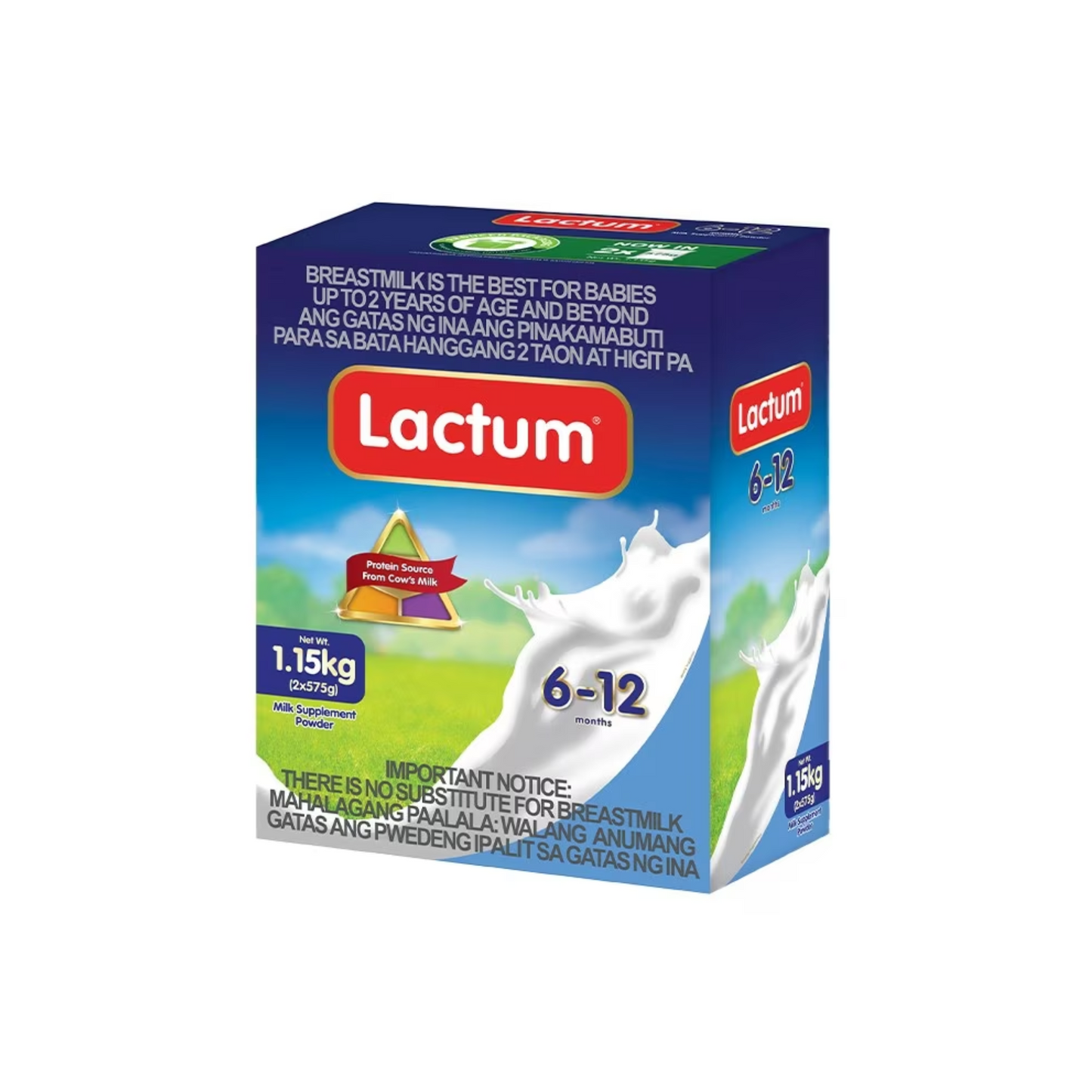 Lactum 6–12 Months Powdered Milk 1.2kg