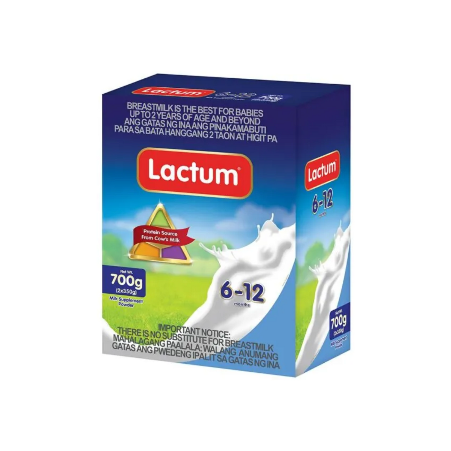 Lactum 6–12 Months Powdered Milk 700g