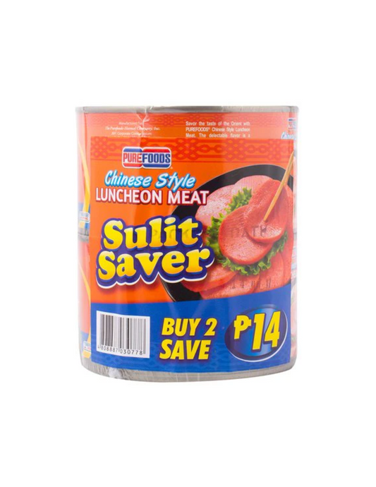 Purefoods Chinese style Luncheon Meat Sulit Saver 350g x 2 pcs