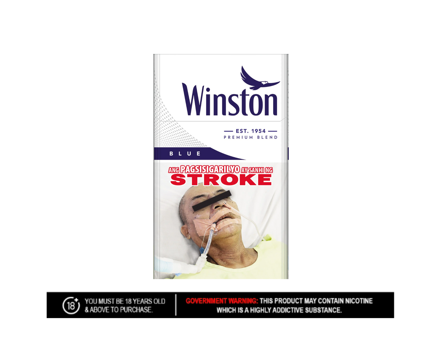 Winston Cigarette Blue 20 sticks