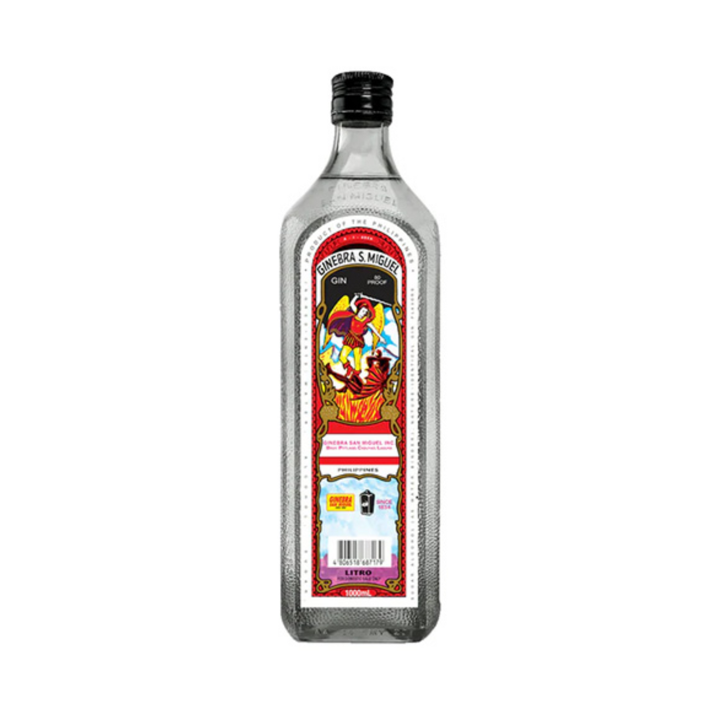 Ginebra San Miguel Gin Hari 1L