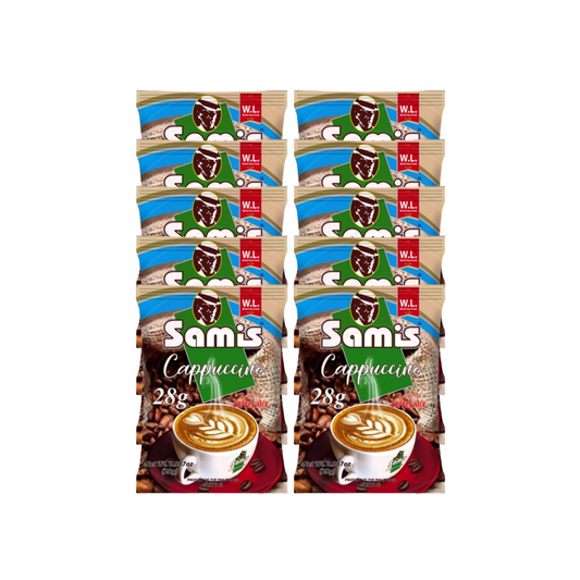 W.L Samis Cappuccino 3-in-1 Coffee 28g x 10 pcs