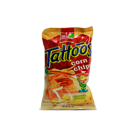 Tattoos Corn Chips Cheese 58g