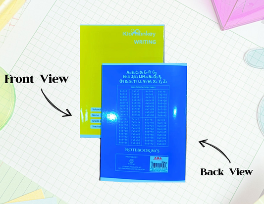 [School Sale] KloMonkey Writing Notebook No Cover