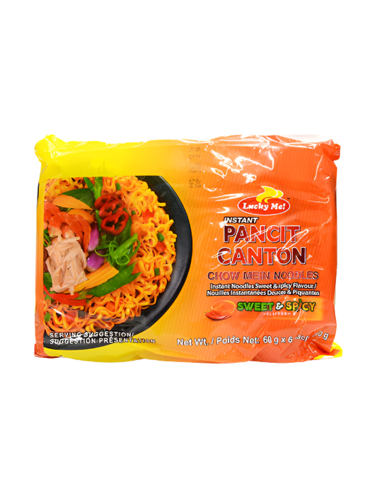 Lucky Me! Pancit Canton Sweet and Spicy 80g x 6 pcs