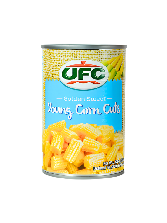 UFC Sliced Young Corn in Can 425g