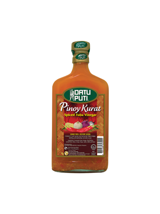 Datu Puti Pinoy Kurat Spiced Vinegar in Bottle 375ml