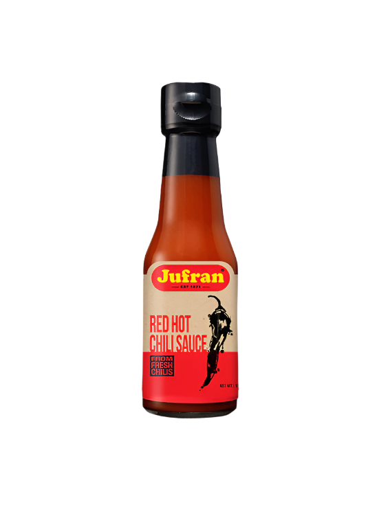 Jufran Red Hot Chili Sauce in Bottle 165g