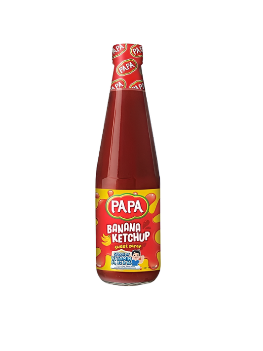 Papa Sweet Sarap Banana Catsup in Bottle 320g
