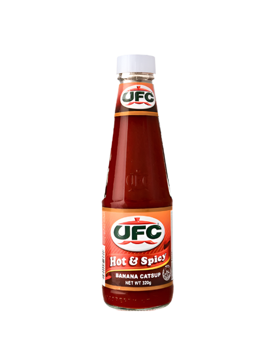 UFC Banana Catsup Hot & Spicy in Bottle 320g