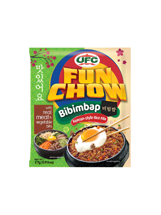 UFC Fun Chow Korean-Style Rice Mix Bibimbap 27g