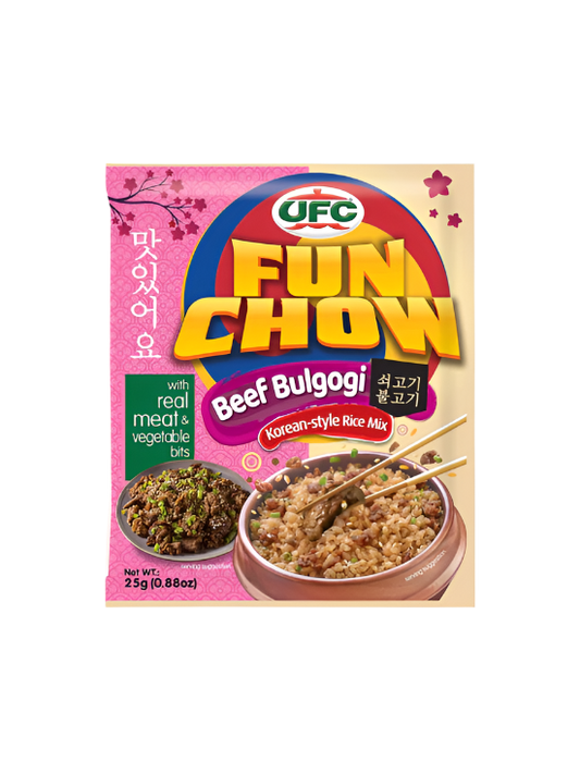 UFC Fun Chow Korean-Style Rice Mix Bulgogi 25g