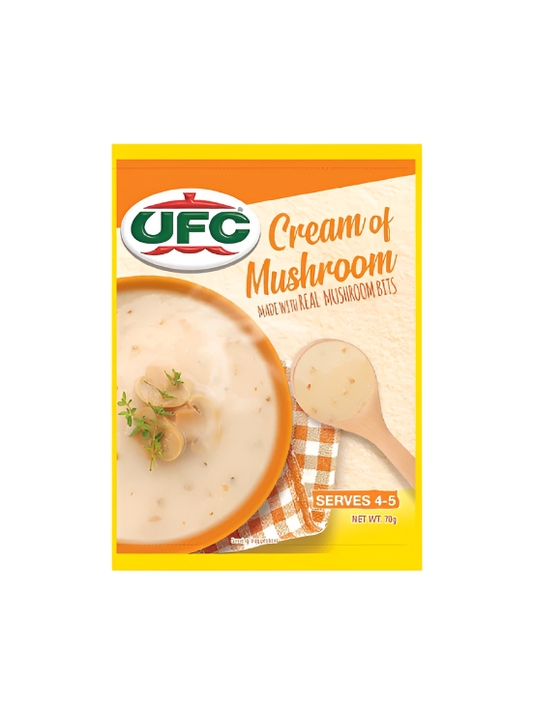 UFC Instant Soups Cream of Mushroom 70g