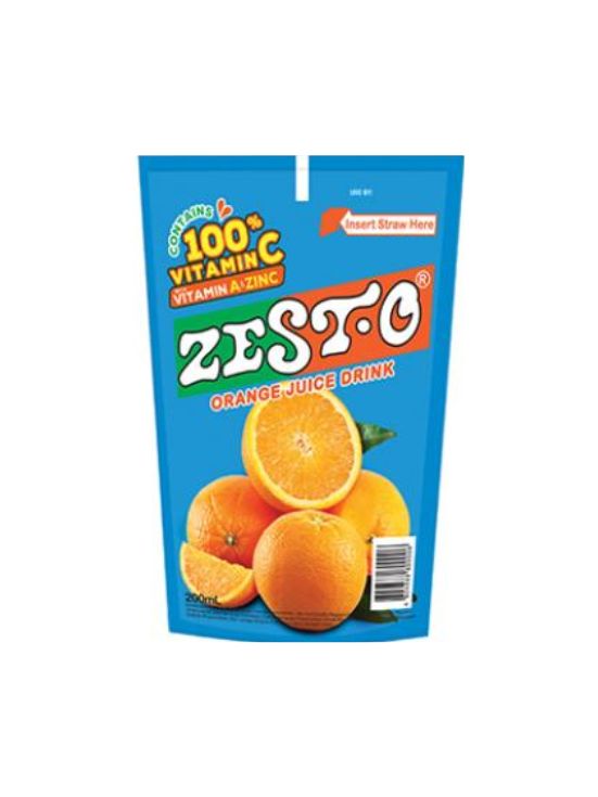 Zest-O Juice Drink Orange 200ml