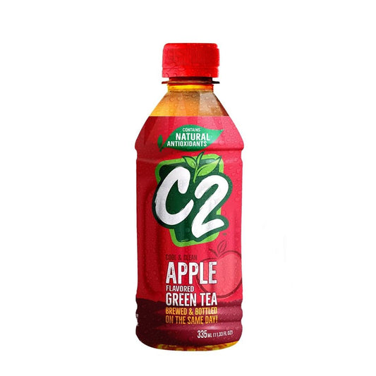 C2 Apple Flavored Green Tea Drink 355ml