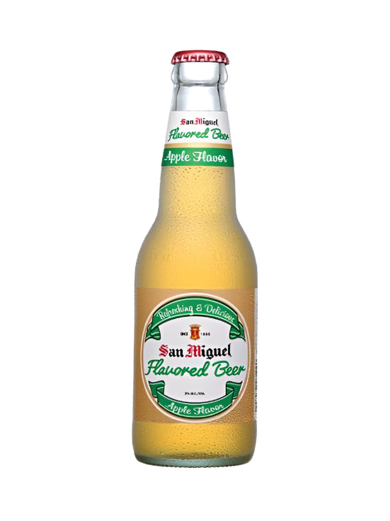 San Miguel Flavored Beer Apple in Bottle 330ml