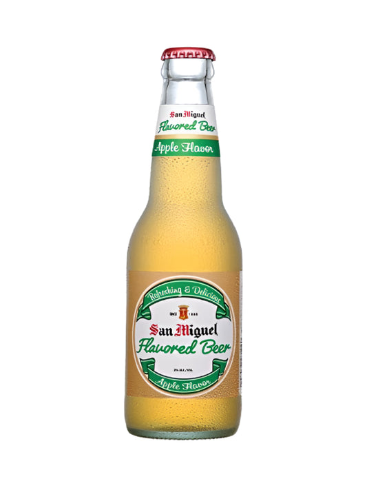 San Miguel Flavored Beer Apple in Bottle 330ml