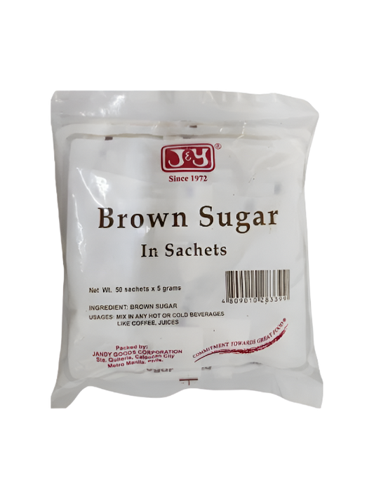 J&Y Brown Sugar 5g x 50 Sachets