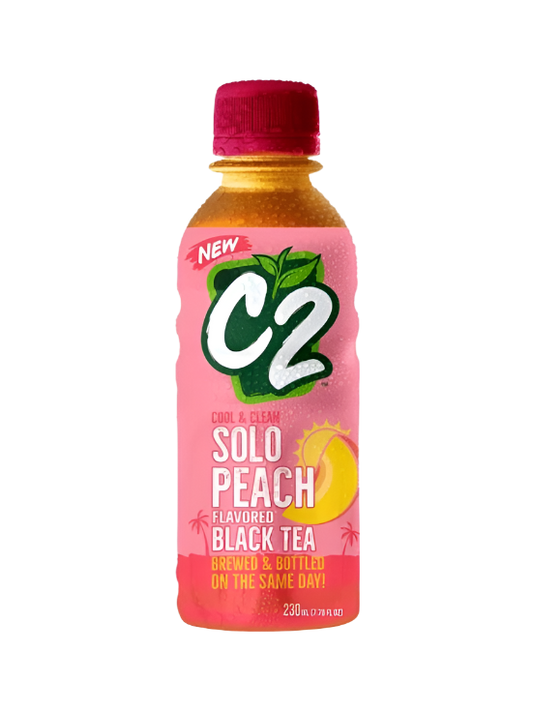 C2 Peach Flavored Black Tea Solo 230ml