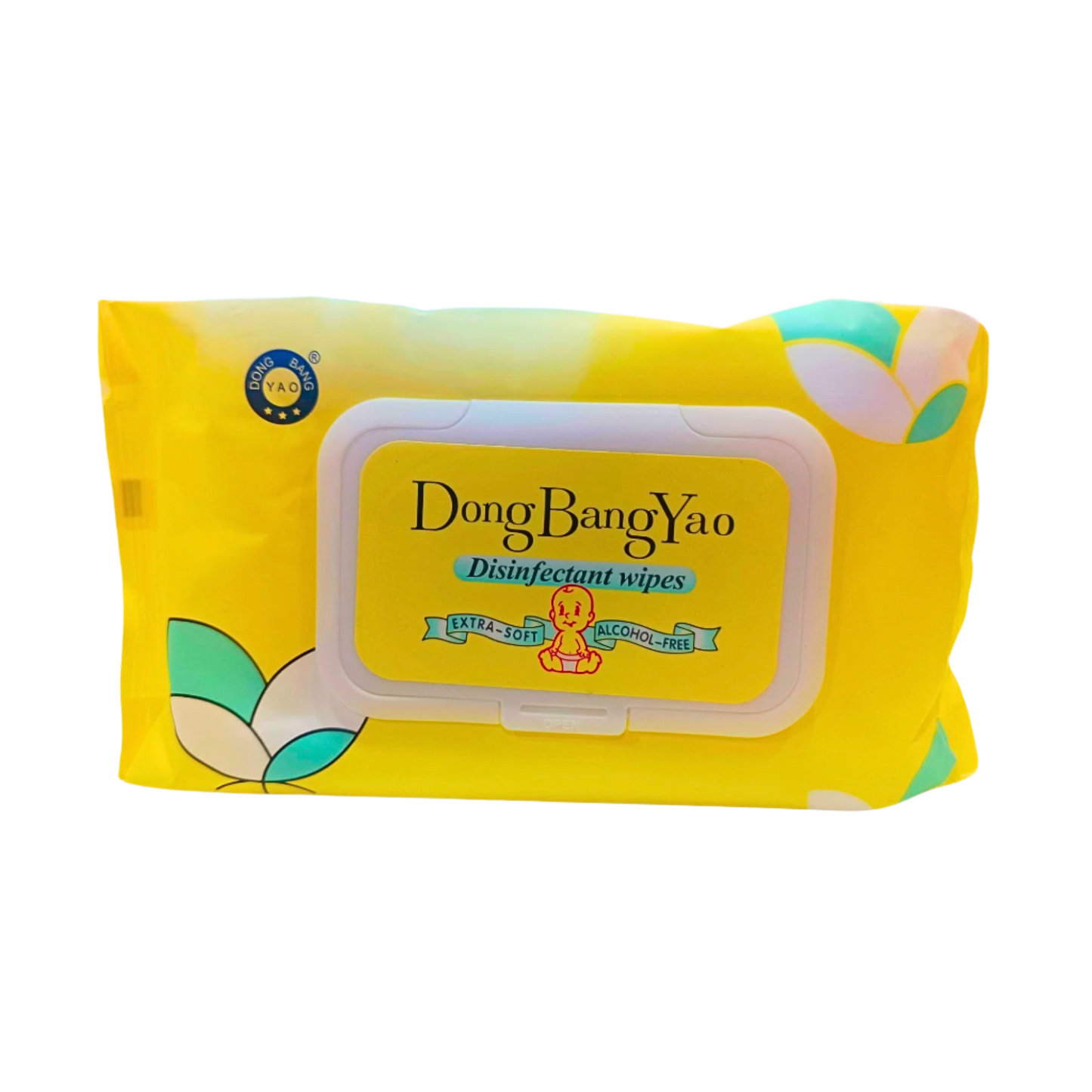 DBY Disinfectant Baby Wipes - 80 Sheets