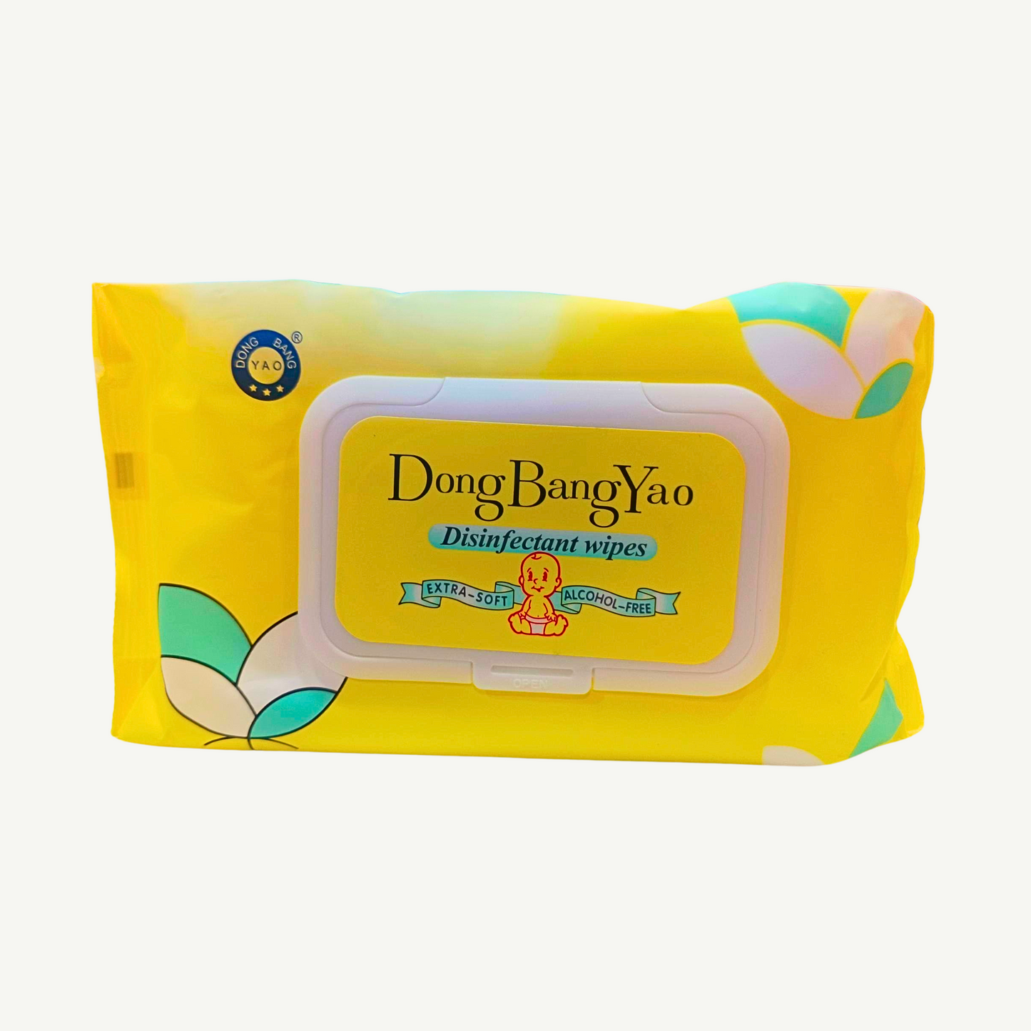 DBY Disinfectant Baby Wipes - 80 Sheets