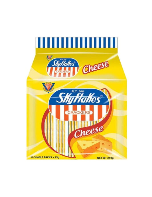 M.Y. San Skyflakes Crackers Cheese 25g x 10 pcs