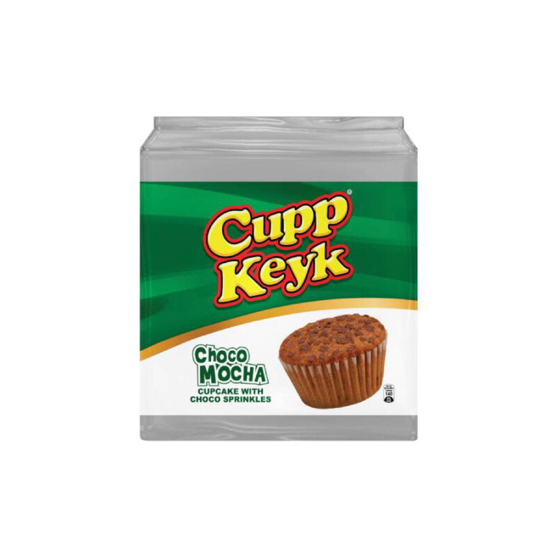 Cupp Keyk Choco Mocha Cupcake with Choco Sprinkles 29g x 10 pcs