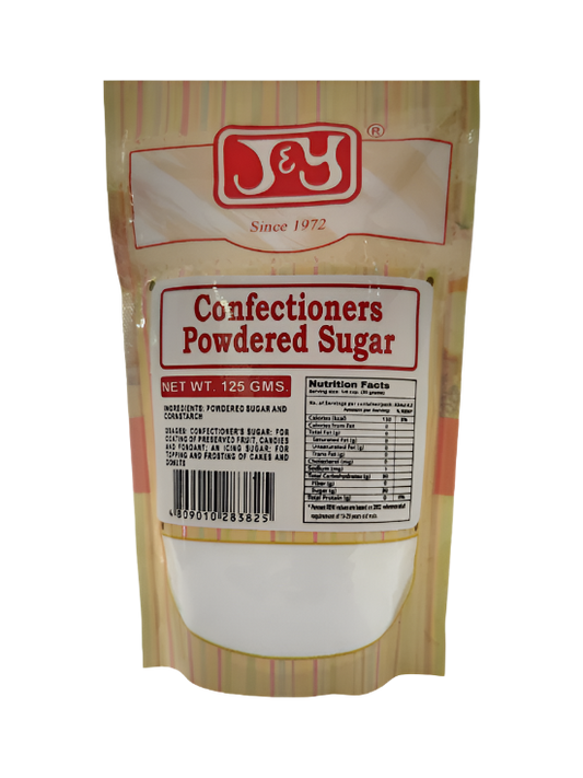 J&Y Confectioners Powdered Sugar 125g