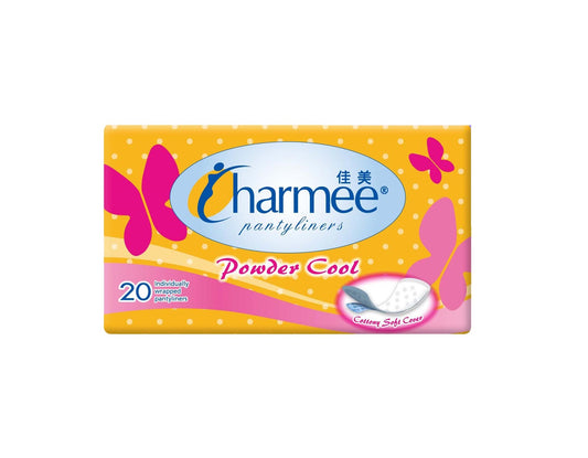 Charmee Pantyliners Cottony Soft Powder Cool x 20 pcs