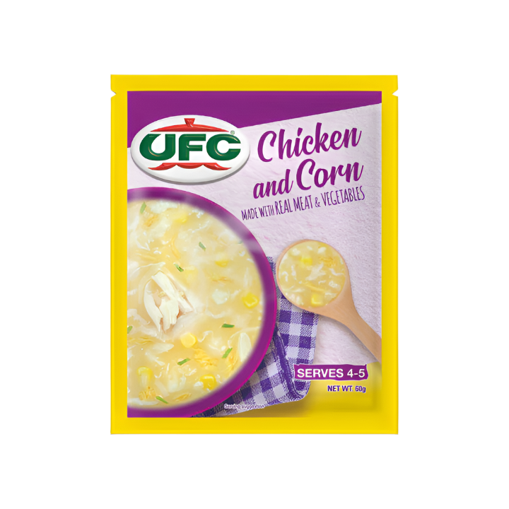 UFC Instant Soups Chicken and Corn 60g