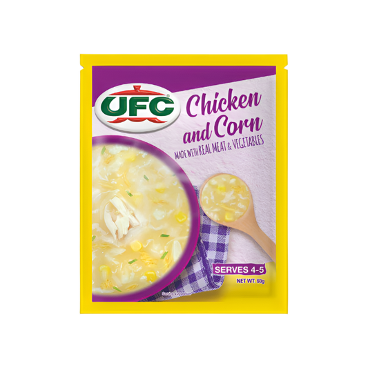 UFC Instant Soups Chicken and Corn 60g